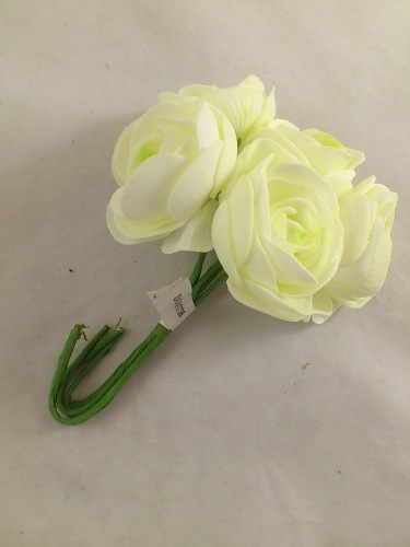 Foam ranonkel munt (5 st.)